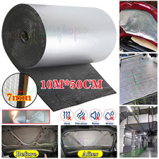 10M Self Adhesive Aluminum Foil Thermal Insulation Shed Floor/Wall/Roof/Camper