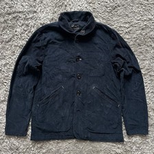 Albam Utility Navy Blue Corduroy Jacket Men’s Size L
