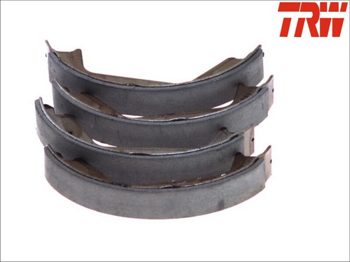 Parking brake shoe set - parking,
