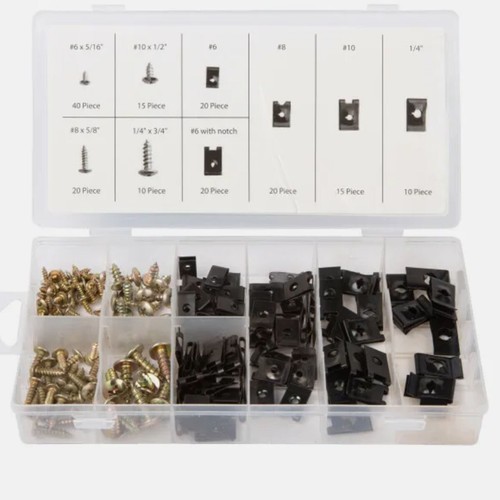 170xassorted clips with - 170xassorted,