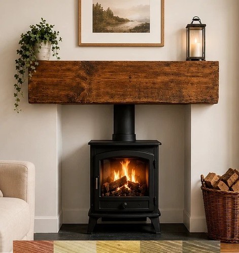 Pine mantle piece - pine,
