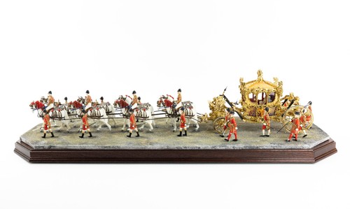 Border fine arts - fine, 'coronation