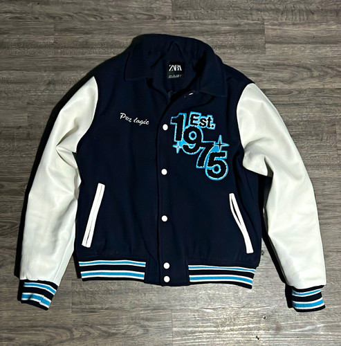 Zara men varsity jacket - zara,