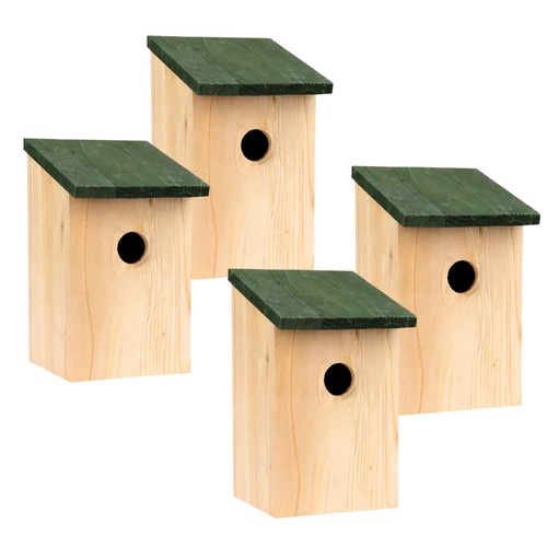 Wooden bird nesting boxes - bird,