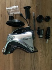 Omega Juicer Juice Extractor Nutrition System Quiet 200-Watt NC800HDS - Silver