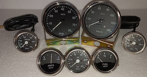 Smiths gauge kit - gauge, oil+