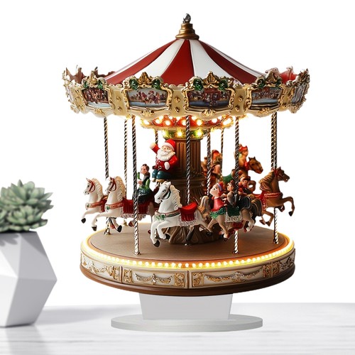 Carousel decor traditional - carousel, 2d