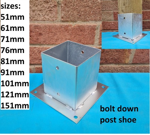 Heavy duty galvanised bolt - duty,