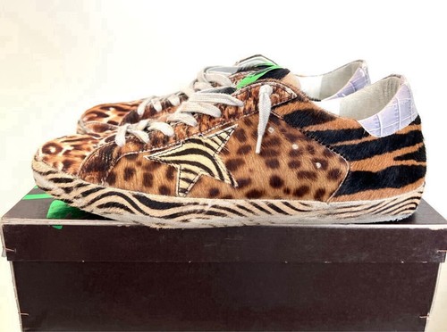 Golden goose superstar brown - golden,