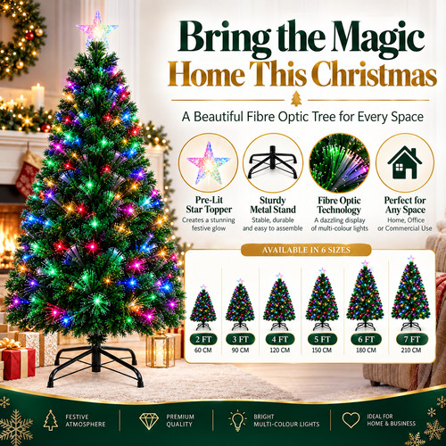Pre lighted christmas - lighted, tree