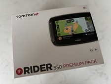 TomTom Rider 550 Premium Pack World Maps Sat Nav
