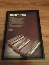 Roland Jupiter 4 synthesizer-1980 A4 framed original advert