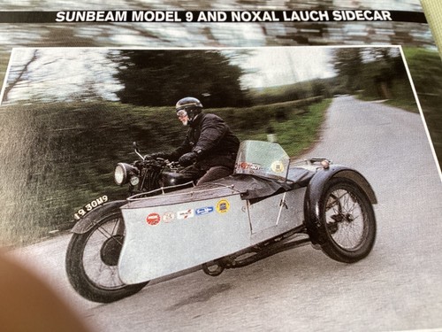 Sunbeam model noxal - noxal, sidecar