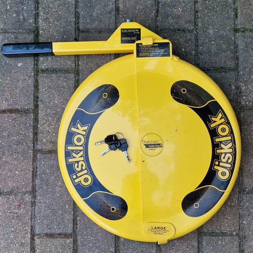 Disklok steering wheel lock - wheel,