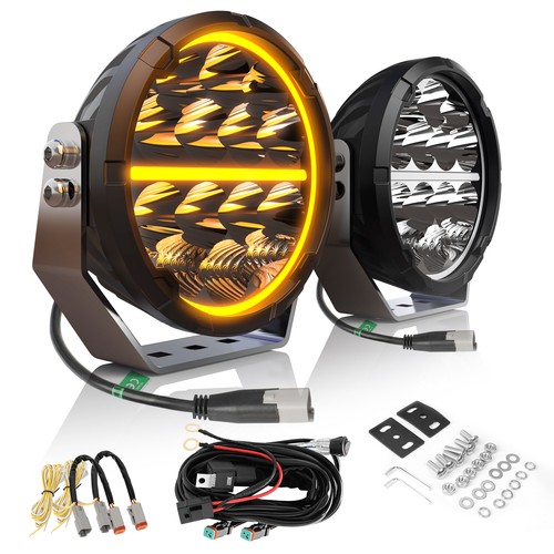 Led driving lights round - driving,