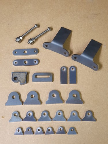 Weld laser cut tab kit - cut,