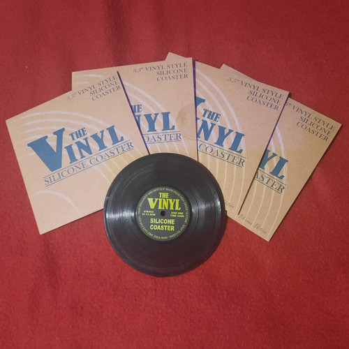 Silicone coasters vinyl - in,