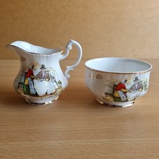 Liverpool Road Pottery Ltd Milk Jug & Sugar Bowl Fine Bone China