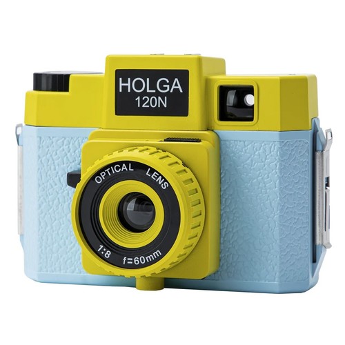 Holga 120n blue - 120n, yellow