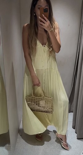 Zara women summer yellow - women's,