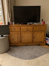 Pine Dresser/TV Stand With 3