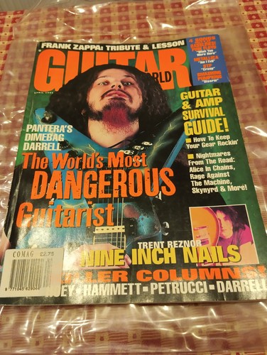 Guitar world magazine dimebag - guitar,