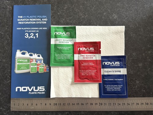 Novus plastic polish sample - novus,