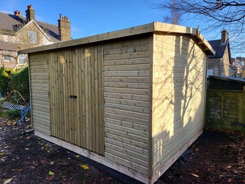 12x8 wooden garden - , shed
