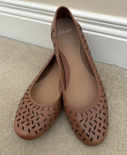 Clarks air active tan brown - clarks,