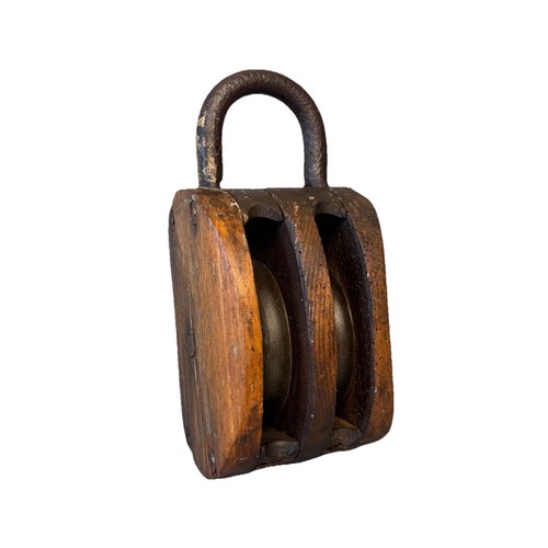 Antique wooden double - double, ship’s