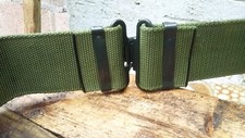 48" XX Large BRITISH ARMY Military CADET BELT Olive Green OG Working Dress Style