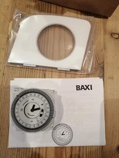 Baxi Plug-in Single Channel Mechanical Timer. 7113487 BRAND NEW BOXED SEE PICS