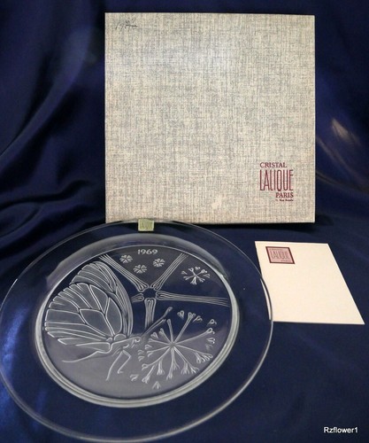 Lalique annual edition plate - lalique,