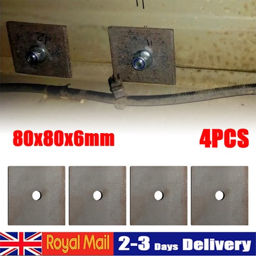 4pcs mid steel spreader plates - steel,