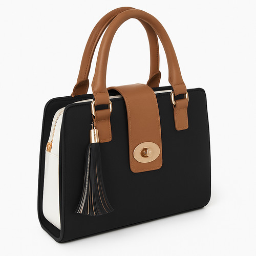 Women faux leather satchel - women’s,