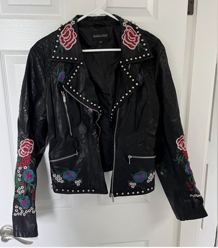 Frank lyman embroidered faux - lyman,