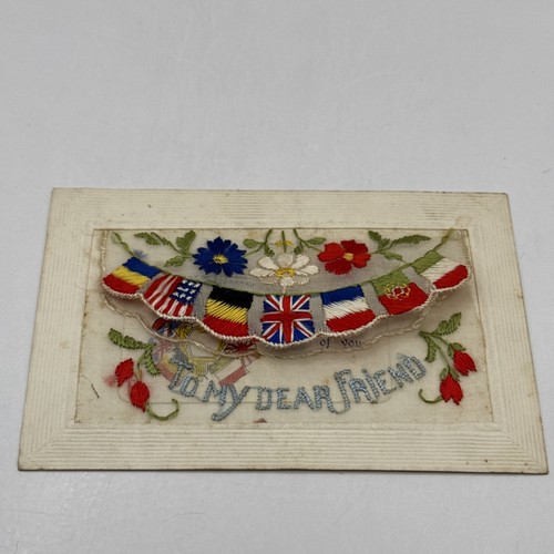 Ww1 patriotic silk - ww1,