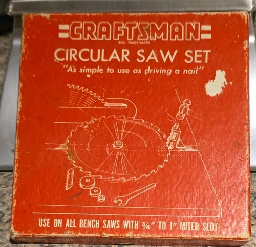 Craftsman circular saw set for - craftsman,