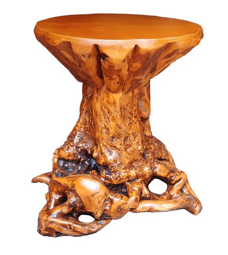Natural wood root side - natural,