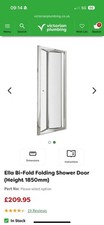 Bi Fold Shower Door Brand New