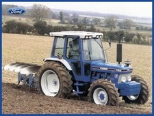 Vintage Ford 7810 Tractor