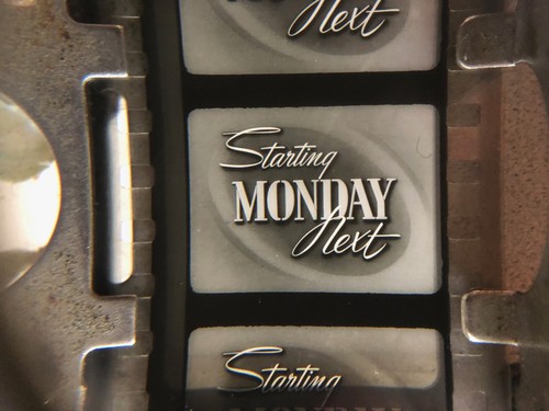 35mm movie film - , starting