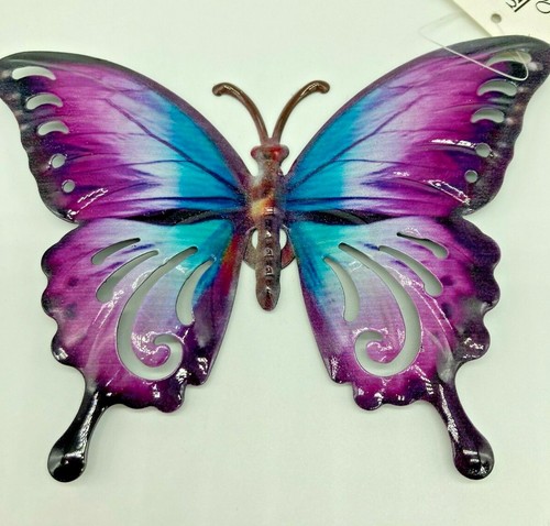 Butterfly wall art purple blue - butterfly,