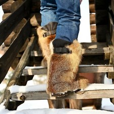 Fox Fur Boots for Men, Big