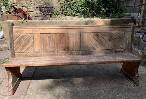 Antique victorian solid oak - solid,