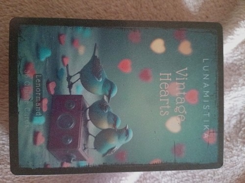 Vintage hearts lenormand - hearts,