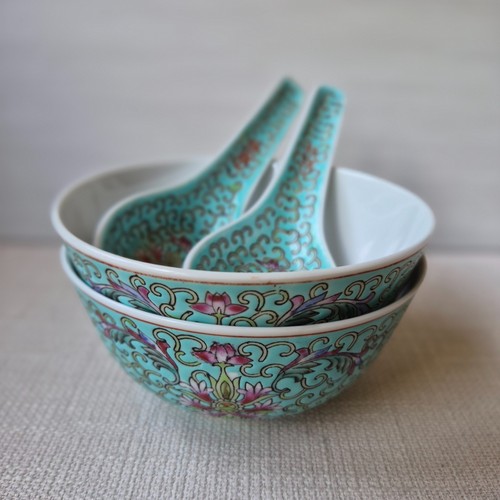 Vintage chinese famille - famille, rose