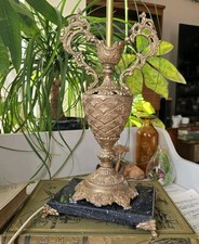 Antique french table lamp - french,