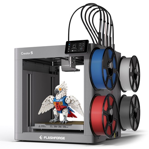 Flashforge creator 3d - flashforge, 5