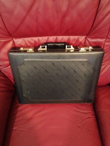 Vintage briefcase attache case - vintage,